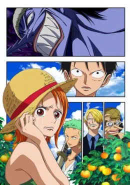 One Piece: Episodio de Nami: K&#333;kaishi no Namida to Naka